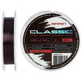 Fir monofilament BRAIN Classic Carp Line Dark Brown 300m, 0.35mm, 10.7kg