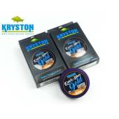 Fir KRYSTON QUICKSILVER Gold Coated Shock Leader 10m, 25lb /11.33kg, Brown