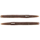 STICK WORM 7,6CM/7,6G BROWN/BLACK 10BUC/PL