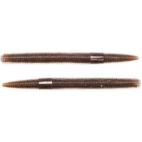 STICK WORM 7,6CM/7,6G BROWN/BLACK 10BUC/PL