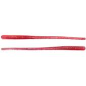 Vierme siliconic LIVETARGET FINESSE WORM 14xm, Red/Red, 10 buc/plic