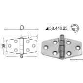 Balama inox finisat OSCULATI 38.440.23, 2x70x38mm