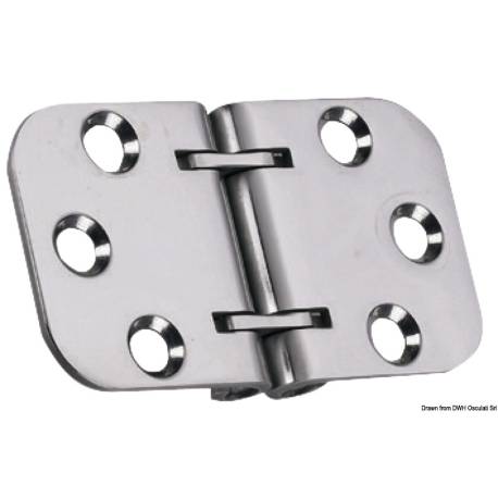 Foldable hinge 70x40 mm