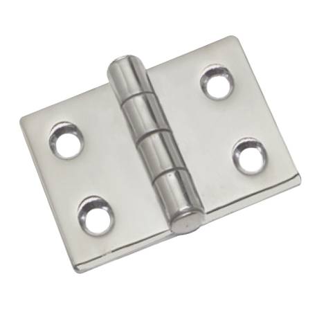 Balama in relief din inox AISI316, 5x38x38 mm