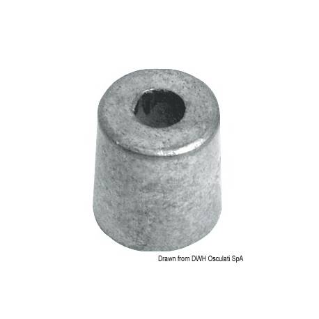 Anod de zinc cilindric pentru motoate MERCURY 2.5/70 CP