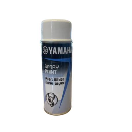 Vopsea spray YAMAHA XTO Base Pearl White, 400ml, YME-XTSPY-BW-HT