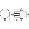 Anod de zinc pentru motoare Yamaha 80-300 CP