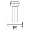 Tachet Nordik Black Line, inox, 205mm