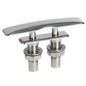 Tachet push-up plat OSCULATI, inox AISI316,160x34mm