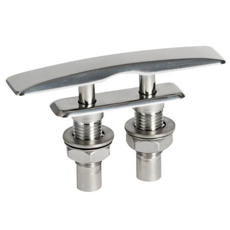 Tachet push-up plat OSCULATI, inox AISI316,160x34mm