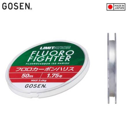 Fir GOSEN Limitation FluoroFighter, 50m, 3.0 PE, 0.285mm, 6.6kg