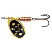 Lingurita rotativa ILBA Tondo Spots Black/Gold, nr.0, 2.5g