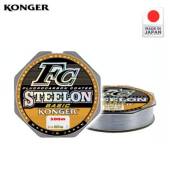 Fir monofilament KONGER Steelon FC Basic gri, 0.22mm, 6.65kg, 100m