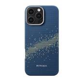 Husa PITAKA MagEZ 5 Starpeak, Aramida, pentru iPhone 16 Pro, MagSafe, Milky Way Galaxy