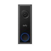 Sonerie video eufy Wi-Fi C30, 2K FHD, Baterie de 5.000 mAh, Negru