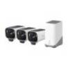 Kit supraveghere video wireless eufyCam S3 Pro cu 3 camere si HomeBase3, panou solar inclus