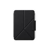 Husa PITAKA MagEZ Folio 2, iPad Mini 6/ Mini A17 Pro Negru