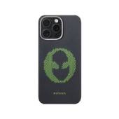 Husa PITAKA MagEZ 5 Tactile Woven, Aramida, pentru iPhone 16 Pro, MagSafe Alien