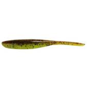 Gume KEITECH Shad Impact Green Pumpkin Chartreuse 401, 10cm, 8 buc/plic