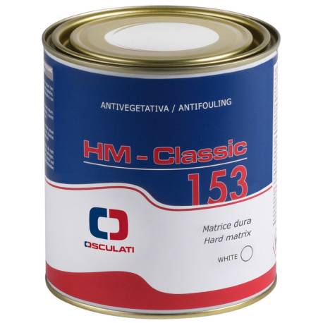 Vopsea antivegetativa OSCULATI HM Classic 153 hard matrix antifouling black 0.75 l