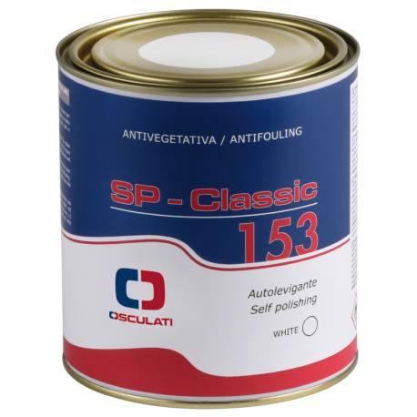 Vopsea antivegetativa OSCULATI SP Classic 153 self-polishing antifouling albastru 0.75 l