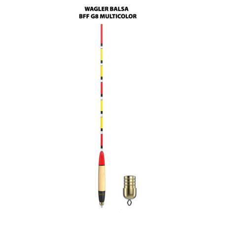 Waggler balsa BFF G8 multicolor 4+2 game