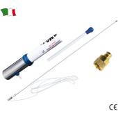 Antena VHF cu polarizare verticala, 240cm, 156 - 162MHz