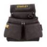 Suport din piele pentru centura STANLEY STST1-8011, 4 buzunare pentru scule