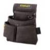 Suport din piele pentru centura STANLEY STST1-8011, 4 buzunare pentru scule