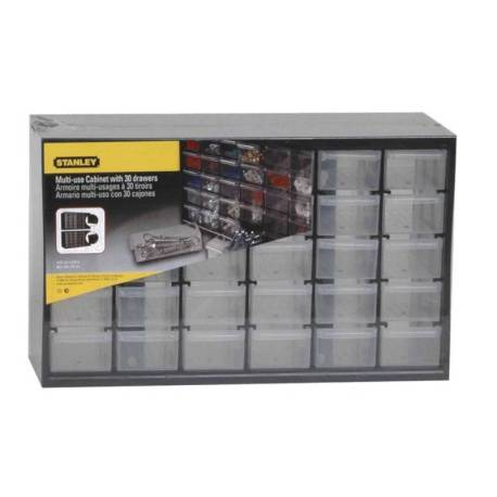 Organizator cu 30 de sertare STANLEY 1-93-980, 36.5 x 15,.5 x 22.5cm.