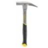 Ciocan dulgher, STANLEY STHT0-51312 maner Dynagrip, cap magnetic + cant pentru sustinerea cuielor