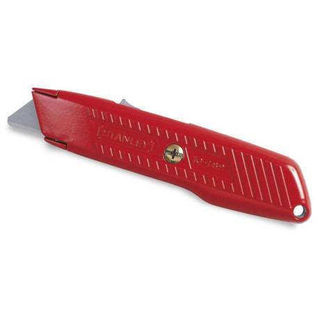 Cutter metalic STANLEY 0-10-189 cu lama auto-retractabila, 155mm + o lama 19mm