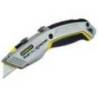 Cutter cu doua lame retractabile STANLEY 0-10-789 FatMax Xtreme, 175mm + 2 lame trapezoidale si 2 tip carlig 62mm