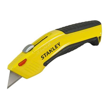 Cutter cu lama retractabila STANLEY 0-10-237 si auto-incarcare, 150mm + 5 lame 19mm