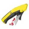 Cutter cu lama retractabila STANLEY 0-10-237 si auto-incarcare, 150mm + 5 lame 19mm