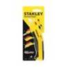 Cutter cu lama retractabila STANLEY 0-10-237 si auto-incarcare, 150mm + 5 lame 19mm