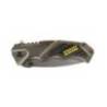 Cutit pliabil profesional STANLEY FMHT0-10311, lama combinata zimtata si dreapta