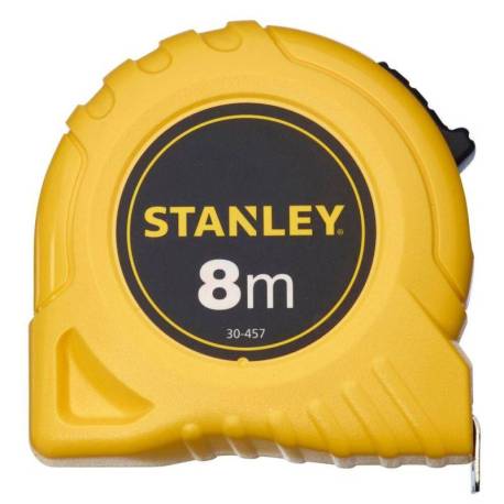 Ruleta clasica STANLEY 1-30-457, 8m, protectie Tylon, tru-zero