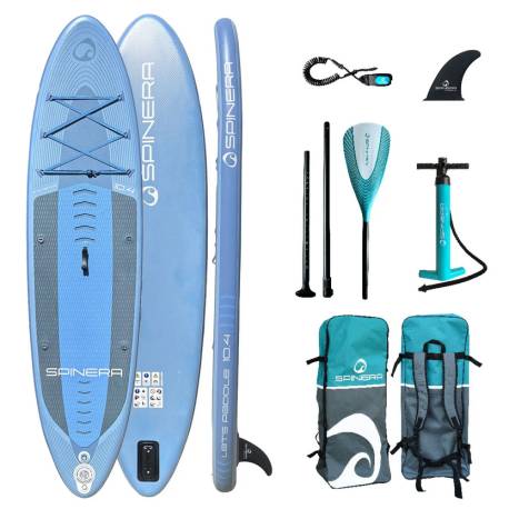 Pachet placa SUP gonflabila SPINERA Let's Paddle 10'4" - 315x80x15cm