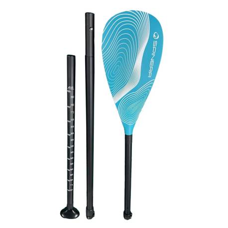 Padela SPINERA Performance Fiberglass Paddle Teal Blade 165-210cm