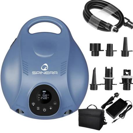 Pompa electrica SPINERA DS Pro Air Pump cu baterie incorporata, 25 PSI, 300W, 200L/min