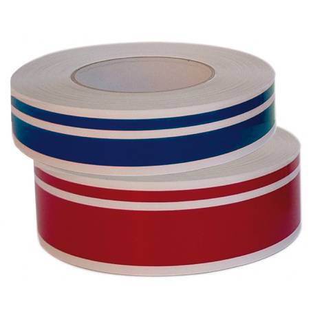 Banda adeziva OSCULATI Waterline 2-stripe, albastru, 72 mm