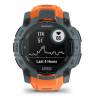 Smartwatch GARMIN Instinct 3 Solar, 50mm, Twilight cu curea Solstice