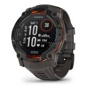 Smartwatch GARMIN Instinct 3 Solar, 50mm, Negru cu curea Charcoal