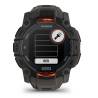 Smartwatch GARMIN Instinct 3 Solar, 50mm, Negru cu curea Charcoal