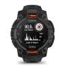 Smartwatch GARMIN Instinct 3 Solar, 45mm, Negru curea neagră