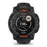 Smartwatch GARMIN Instinct 3 Solar, 45mm, Negru curea neagră