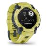 Smartwatch GARMIN Instinct E, 45mm, Electric Lime cu curea Electric Lime