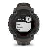 Smartwatch GARMIN Instinct E, 45mm, Negru cu curea Charcoal