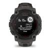 Smartwatch GARMIN Instinct E, 45mm, Negru cu curea Charcoal